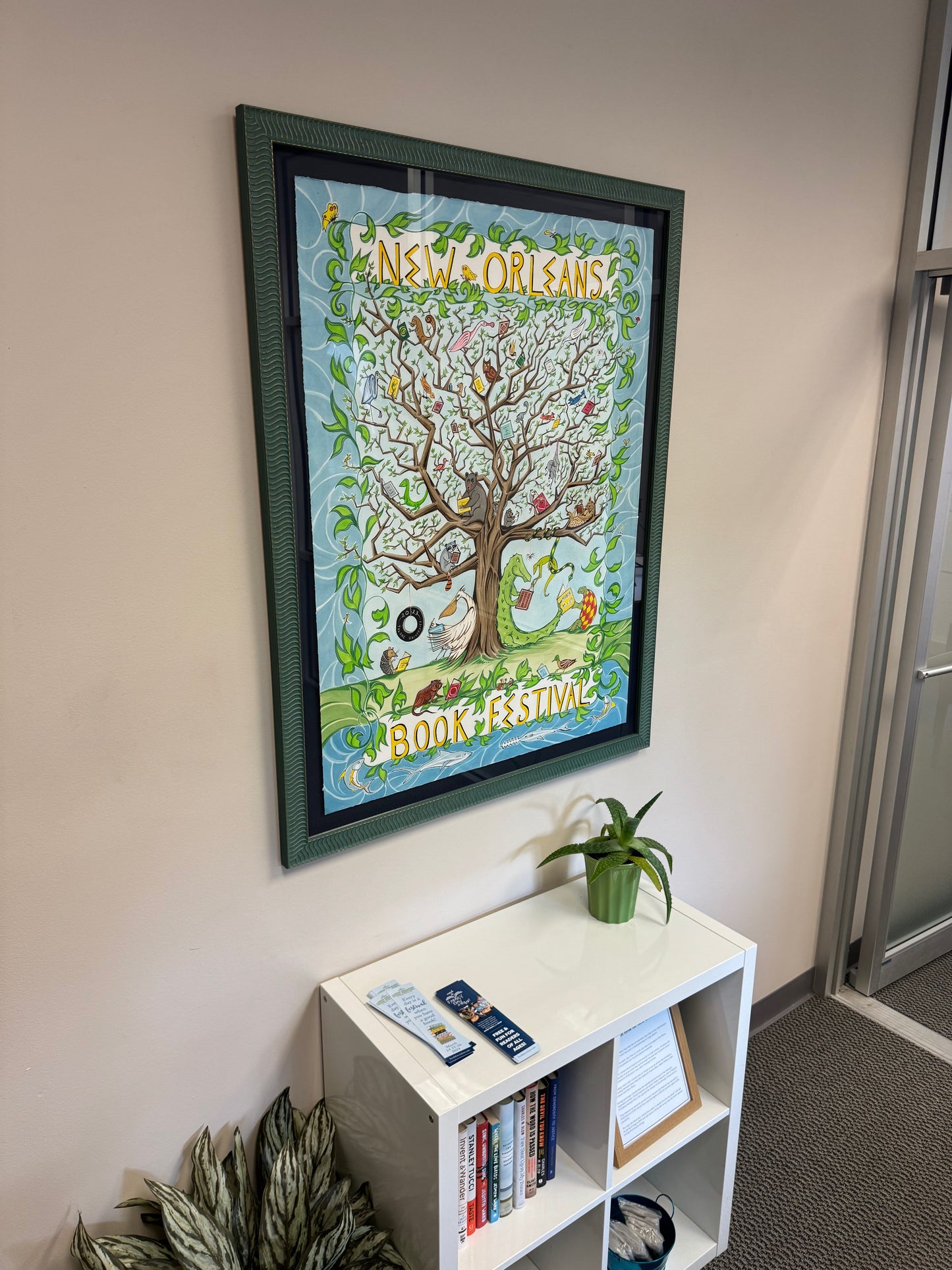 2023 New Orleans Book Festival Poster by Alex Beard