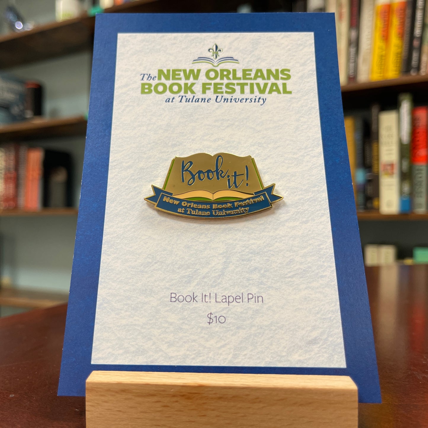 Book It! Lapel Pin