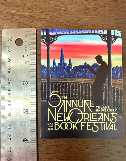 2026 New Orleans Book Festival x Francis X. Pavy Commemorative Magnet