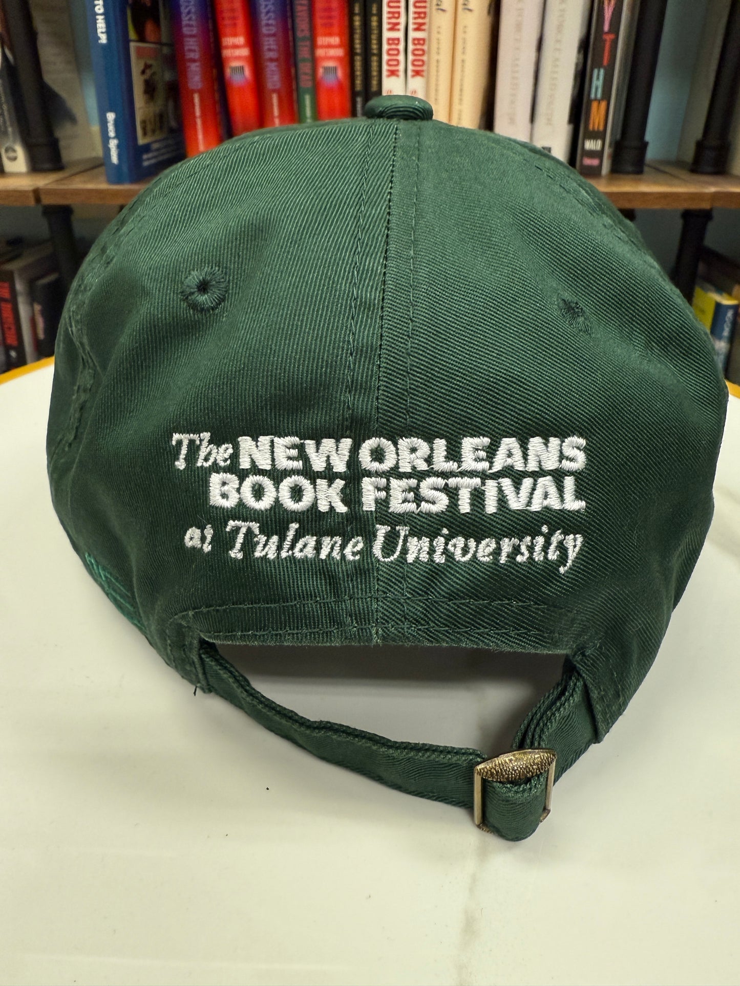 Good Reads & Mardi Gras Beads Hat